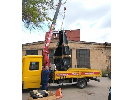 Пневматическое заглушающее перекрытие LAMPE тип 1-1000, 400-1000 мм., применение